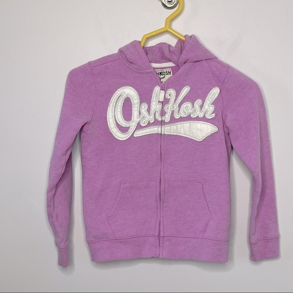 Oshkosh B’gosh Kids Varsity Zip Hoodie - Picture 1 of 4